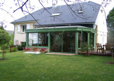 Véranda extension maison